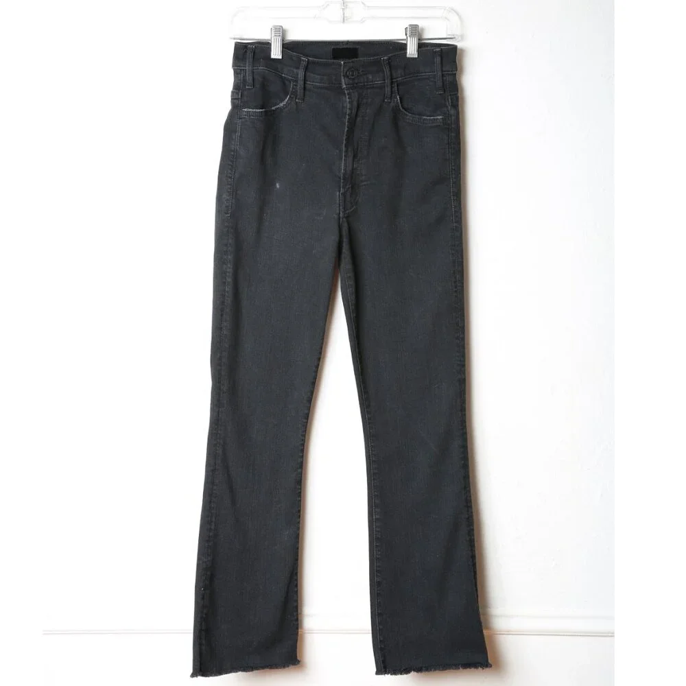 MOTHER The Hustler Ankle Fray Hi-Rise Not Guilty Jeans Size 27 *FLAW*